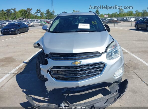 2GNALCEK8H6165540 2017 CHEVROLET EQUINOX Silver Вид щитка приладів