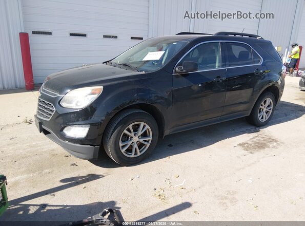2GNALCEK9G1147480 2016 CHEVROLET EQUINOX Black Vista tres cuartos delantera izquierda