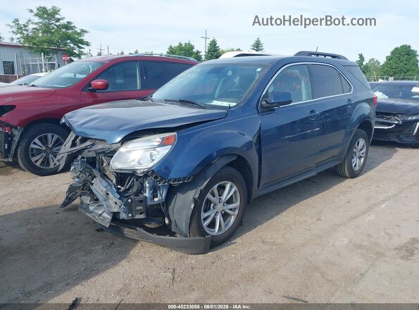 2GNALCEK9H6133423 2017 CHEVROLET EQUINOX Blue Передня ліва чверть