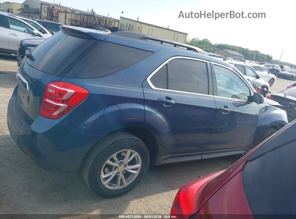 2GNALCEK9H6133423 2017 CHEVROLET EQUINOX Blue Вид задньої частини салону