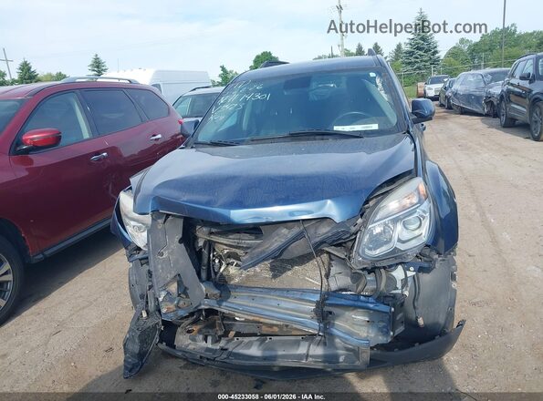 2GNALCEK9H6133423 2017 CHEVROLET EQUINOX Blue Вид щитка приладів