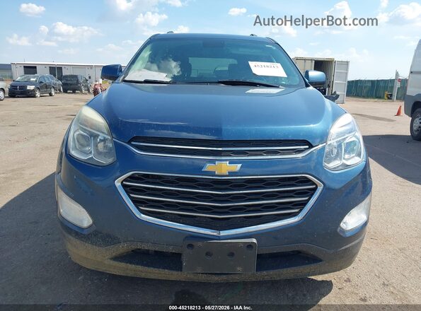2GNALCEK9H6208847 2017 CHEVROLET EQUINOX Blue ხელსაწყოთა პანელის ხედი