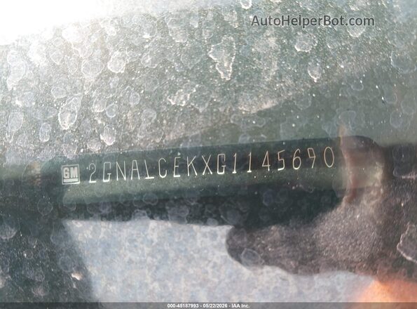 2GNALCEKXG1145690 2016 CHEVROLET EQUINOX Black უკანა სალონის ხედი