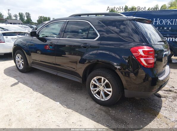 2GNALCEKXG6135437 2016 CHEVROLET EQUINOX Black Tył lewy