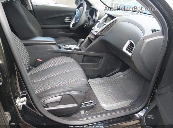 2GNALCEKXG6135437 2016 CHEVROLET EQUINOX Black Widok wnętrza z przodu