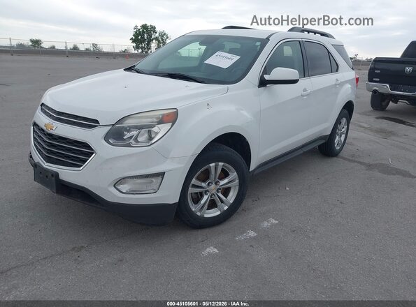 2GNALCEKXG6332253 2016 CHEVROLET EQUINOX White Առջևի ձախ երեք քառորդ տեսարան