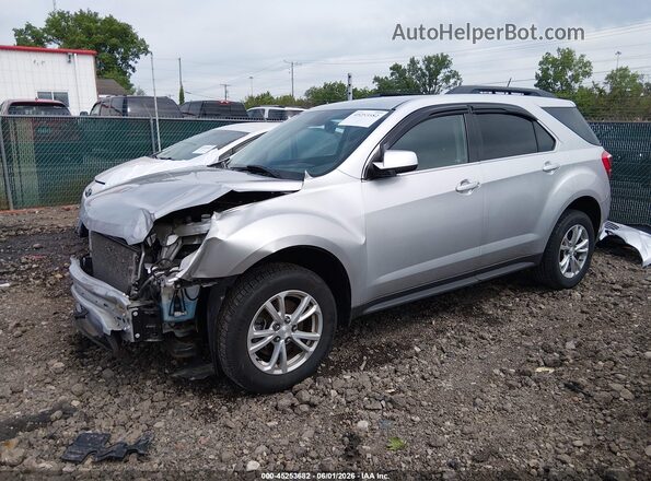 2GNALCEKXH1590769 2017 CHEVROLET EQUINOX Silver წინა მარცხენა ხედი სამი მეოთხედიდან