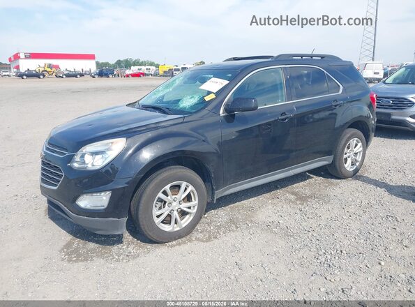 2GNALCEKXH1593249 2017 CHEVROLET EQUINOX Black Передня ліва чверть