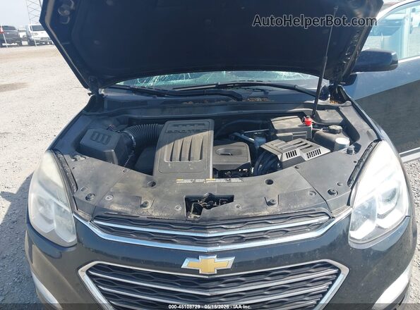 2GNALCEKXH1593249 2017 CHEVROLET EQUINOX Black Вид ззаду