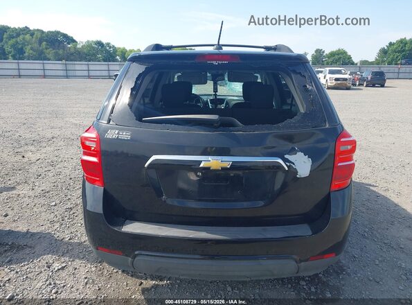 2GNALCEKXH1593249 2017 CHEVROLET EQUINOX Black 