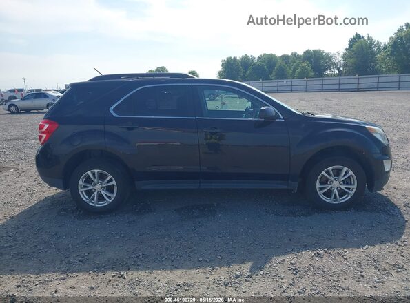 2GNALCEKXH1593249 2017 CHEVROLET EQUINOX Black Вид задньої частини салону
