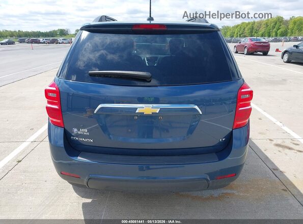 2GNALCEKXH6211952 2017 CHEVROLET EQUINOX Синий 