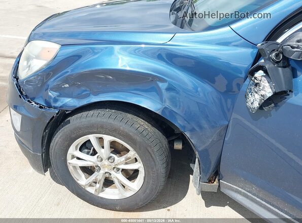 2GNALCEKXH6211952 2017 CHEVROLET EQUINOX Синий 