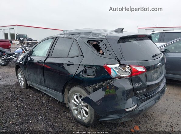 2GNAXHEV2L6237076 2020 CHEVROLET EQUINOX Black უკანა მარცხენა