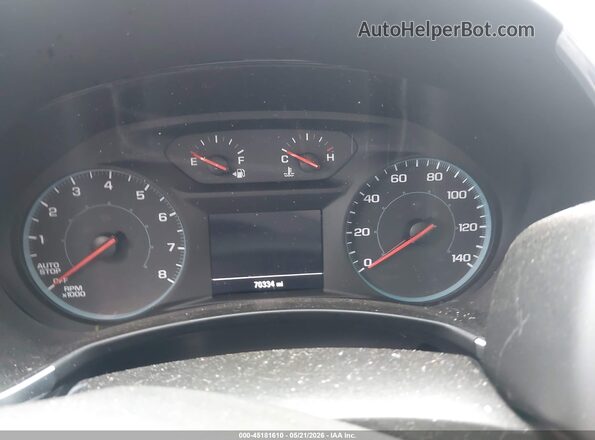 2GNAXHEV2L6237076 2020 CHEVROLET EQUINOX Black უკანა სავარძლების ხედი