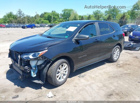 2GNAXHEV2M6132930 2021 CHEVROLET EQUINOX Black Передня ліва чверть