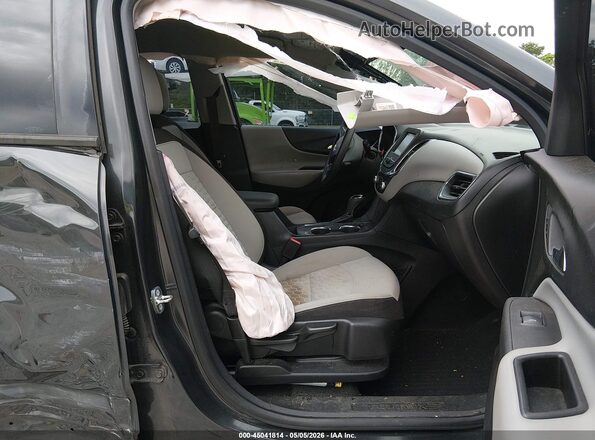 2GNAXHEV4J6159834 2018 CHEVROLET EQUINOX Gray Սալոնի դիմացի տեսք
