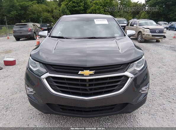 2GNAXHEV4J6159834 2018 CHEVROLET EQUINOX Gray Սարքավորումների վահանակի տեսք
