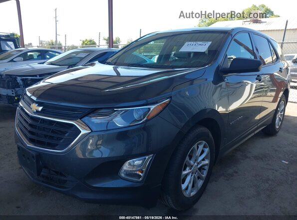 2GNAXHEV7J6338725 2018 CHEVROLET EQUINOX Gray Передня ліва чверть