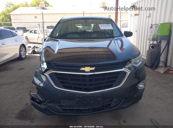 2GNAXHEV7J6338725 2018 CHEVROLET EQUINOX Gray Вид щитка приладів