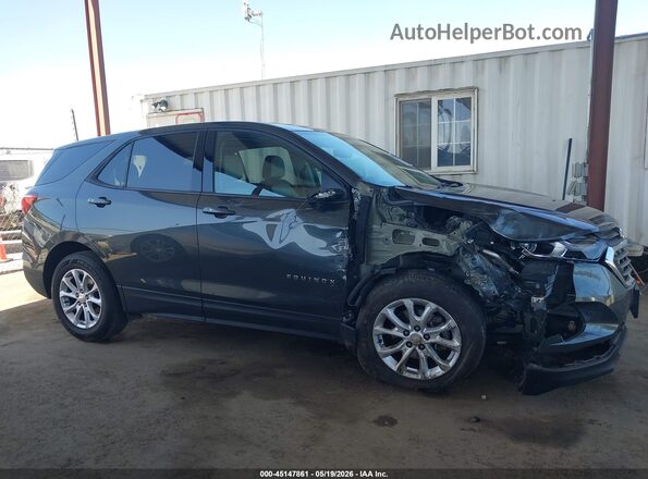 2GNAXHEV7J6338725 2018 CHEVROLET EQUINOX Gray Вид задньої частини салону