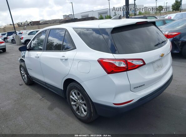 2GNAXHEV7L6101252 2020 CHEVROLET EQUINOX White უკანა მარცხენა