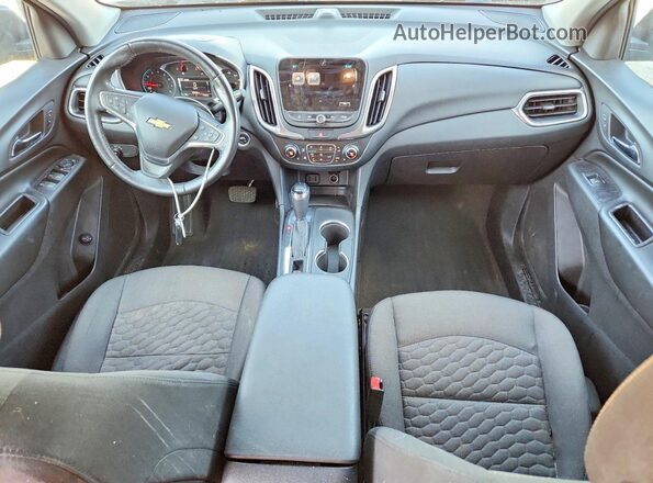 2GNAXJEV0J6113294 2018 CHEVROLET EQUINOX Black Widok deski rozdzielczej
