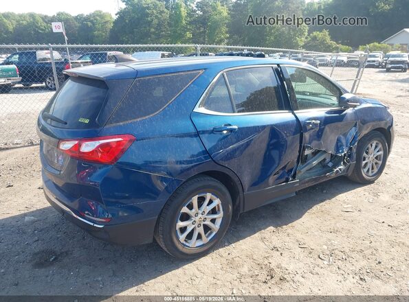 2GNAXJEV0L6111399 2020 CHEVROLET EQUINOX Blue Tył prawy