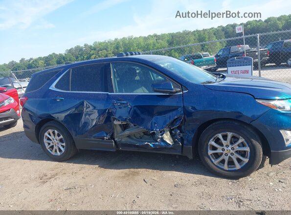 2GNAXJEV0L6111399 2020 CHEVROLET EQUINOX Blue Widok z przodu