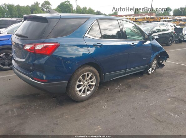 2GNAXJEV0L6196258 2020 CHEVROLET EQUINOX Синий Задняя правая четверть