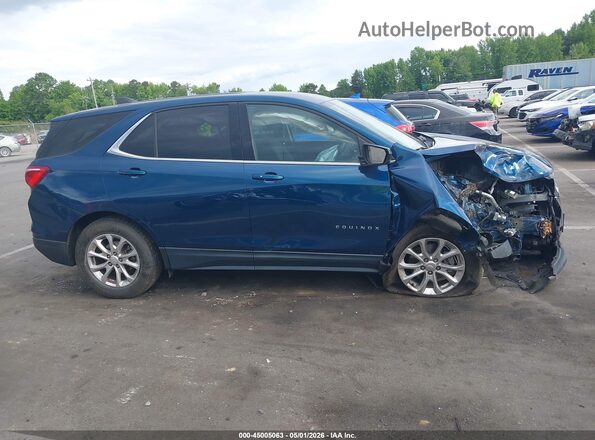 2GNAXJEV0L6196258 2020 CHEVROLET EQUINOX Синий Вид задней части салона