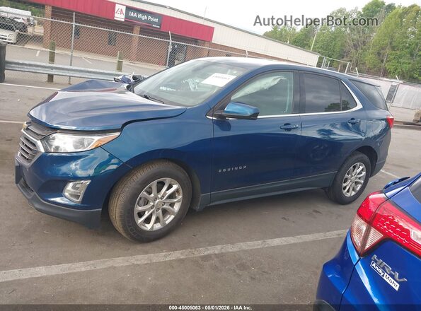2GNAXJEV0L6196258 2020 CHEVROLET EQUINOX Синий Панорамный вид салона 360°