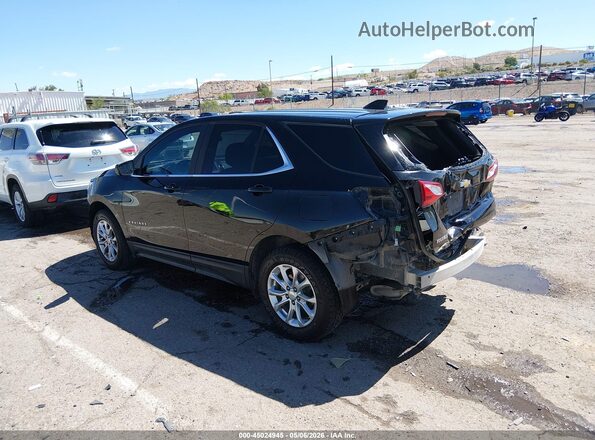2GNAXJEV1M6136782 2021 CHEVROLET EQUINOX Black Trasero izquierdo