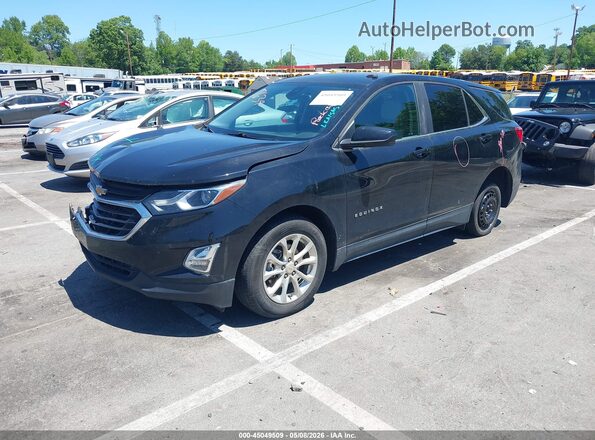 2GNAXJEV2M6103161 2021 CHEVROLET EQUINOX Black Front left