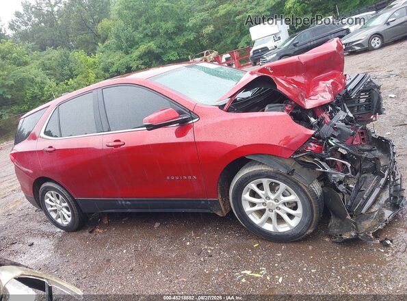 2GNAXJEV8J6145247 2018 CHEVROLET EQUINOX Red Вид задньої частини салону