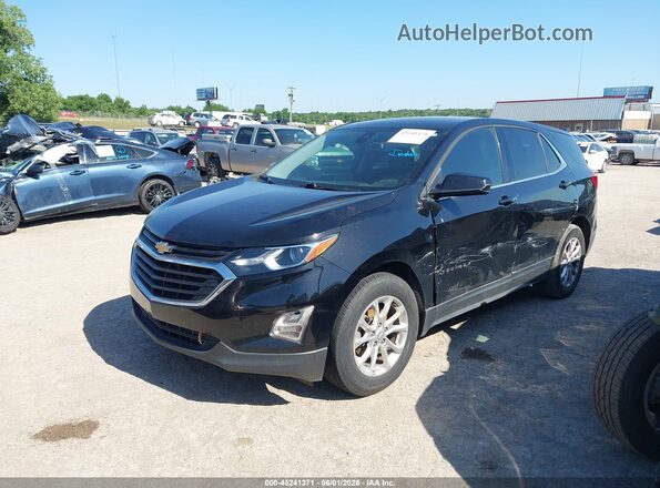 2GNAXKEV7L6252105 2020 CHEVROLET EQUINOX Black Vista tres cuartos delantera izquierda