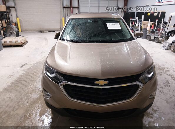 2GNAXKEV9K6174151 2019 CHEVROLET EQUINOX Золотой Вид щитка приборов