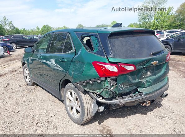 2GNAXKEX4J6165986 2018 CHEVROLET EQUINOX Зеленый Задняя левая четверть