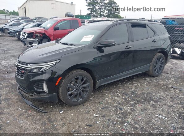 2GNAXMEV9N6152764 2022 CHEVROLET EQUINOX Black Передня ліва чверть