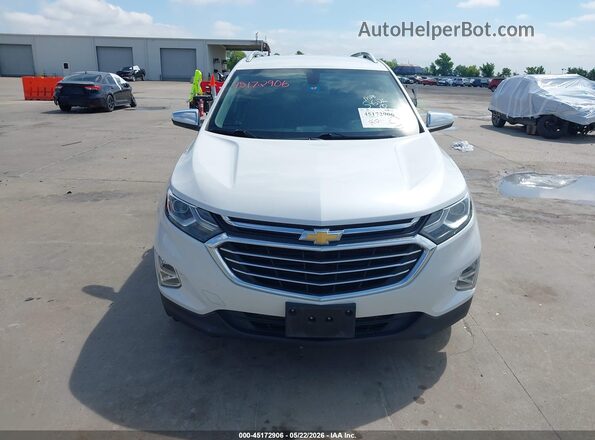 2GNAXPEX2K6306536 2019 CHEVROLET EQUINOX White Vista interior trasera