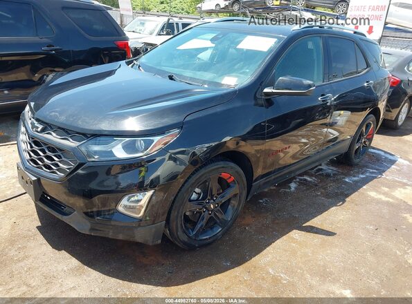2GNAXPEX6L6143973 2020 CHEVROLET EQUINOX Black წინა მარცხენა ხედი სამი მეოთხედიდან