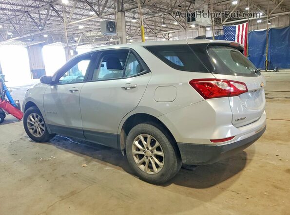 2GNAXREV7J6153581 2018 CHEVROLET EQUINOX Silver Trasero izquierdo
