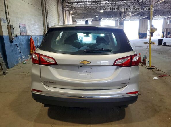 2GNAXREV7J6153581 2018 CHEVROLET EQUINOX Silver Vista trasera