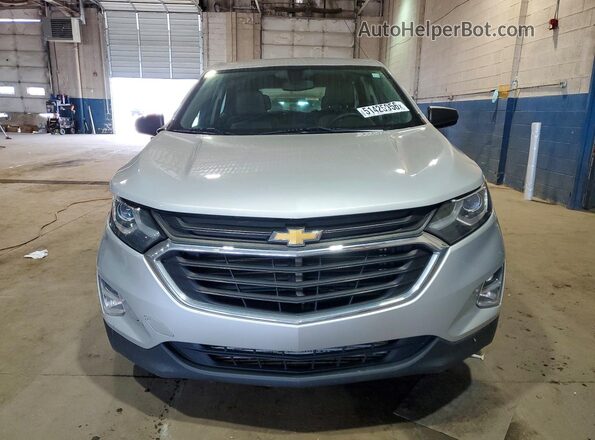 2GNAXREV7J6153581 2018 CHEVROLET EQUINOX Silver Vista frontal