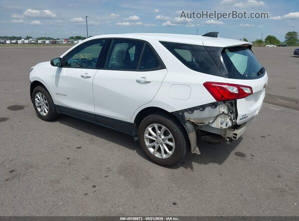 2GNAXREV8J6132271 2018 CHEVROLET EQUINOX White Trasero izquierdo