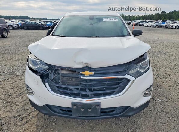 2GNAXSEV0K6159330 2019 CHEVROLET EQUINOX White Вид спереду