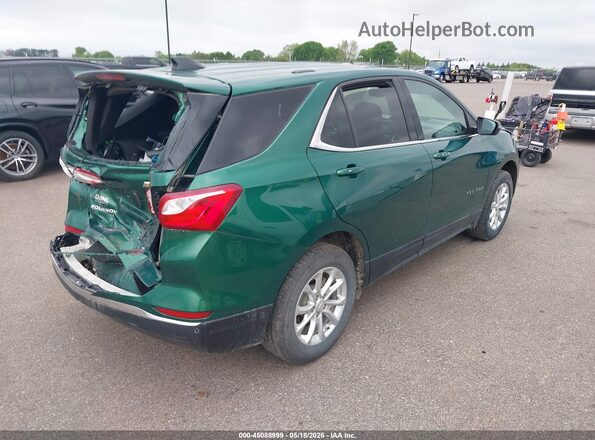 2GNAXSEV2J6233846 2018 CHEVROLET EQUINOX Green Задня права чверть