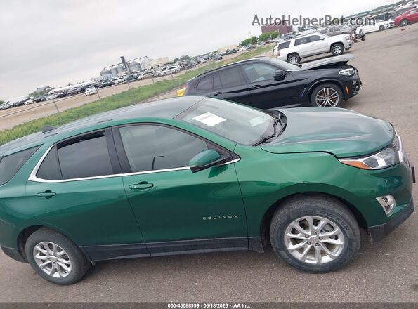 2GNAXSEV2J6233846 2018 CHEVROLET EQUINOX Green Вид задньої частини салону