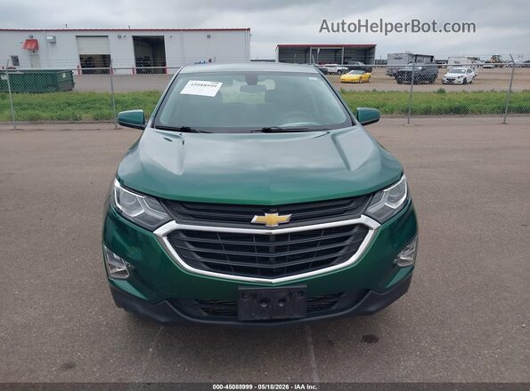 2GNAXSEV2J6233846 2018 CHEVROLET EQUINOX Green Вид щитка приладів