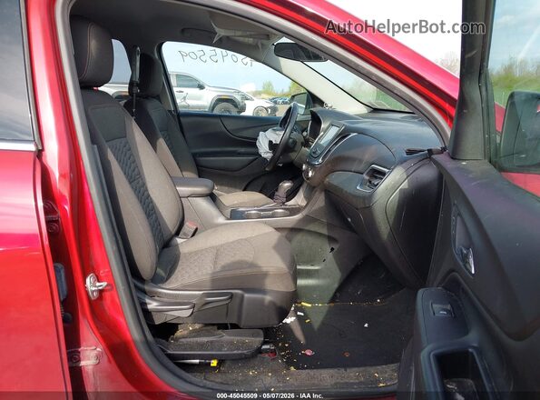 2GNAXSEV2J6320405 2018 CHEVROLET EQUINOX Red წინა სალონის ხედი